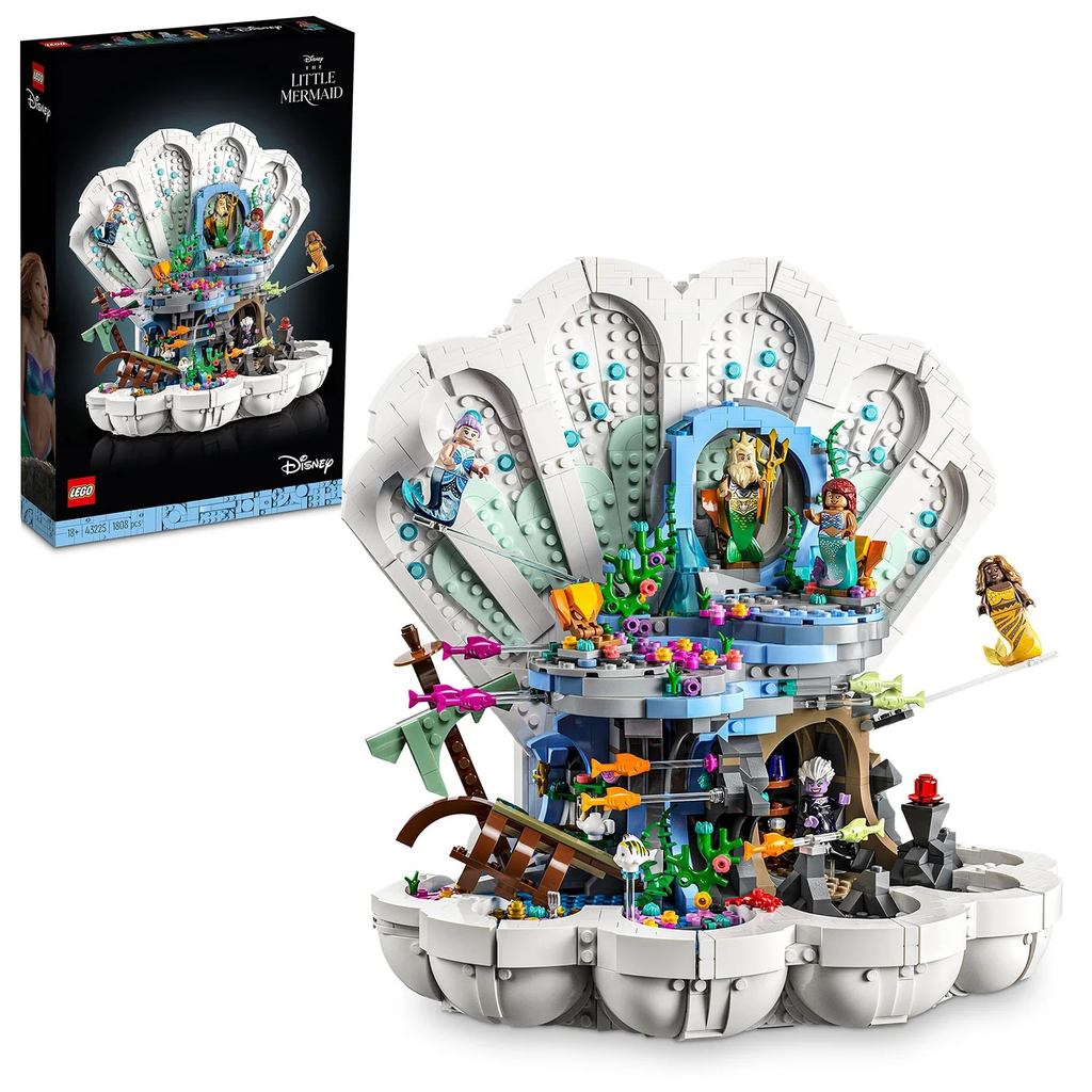 LEGO Disney 43225 The Little Mermaid Royal Clam Shell | My
